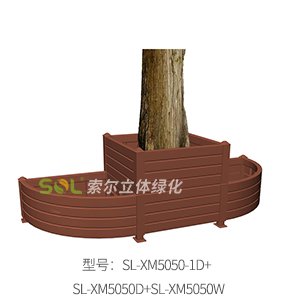 行道樹(shù)綠化-模塊式組合造景