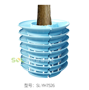 行道樹(shù)綠化-花盆式組合造景