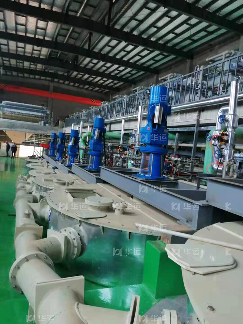 我司為某新能源公司鋰電池項目所設計生產的分散設備